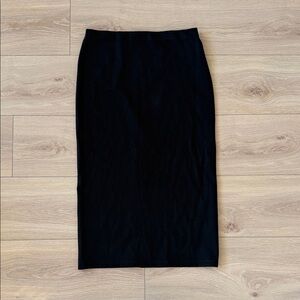 Elegant Black Pencil Skirt